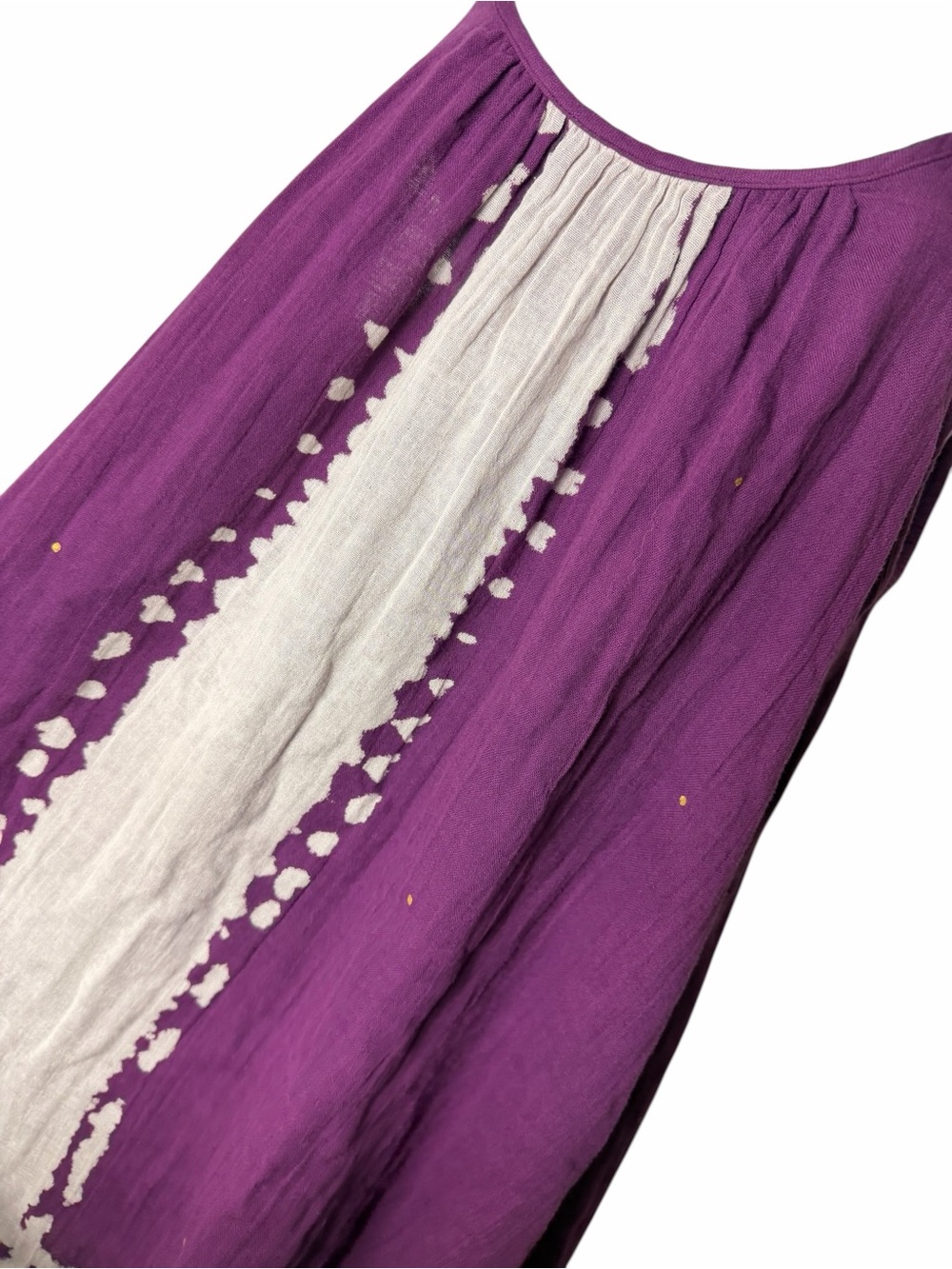 Natural Life Boho Gauzy Cotton Tank Midi Dress Size Medium NWT - Picture 4 of 7